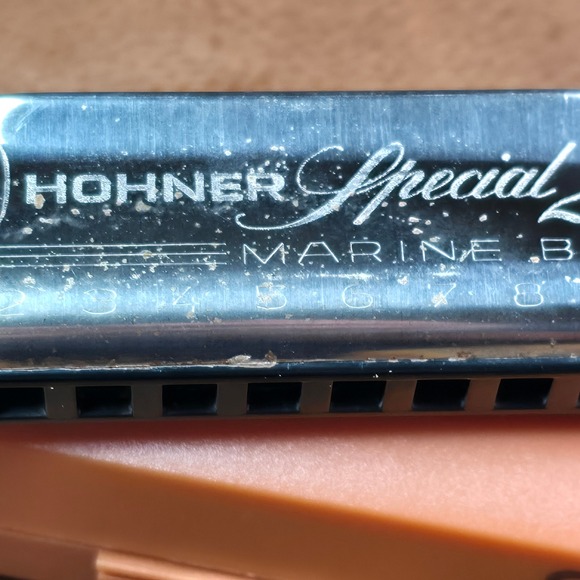 Vintage Hohner Special 20 Marine Band Harmonica Key of G Made in Germany w/ Case - Picture 7 of 10
